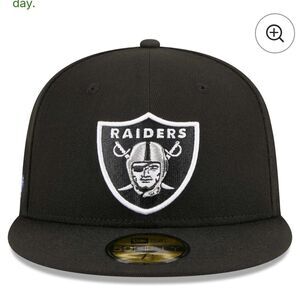 New Era Black 59FIFTY Cap Nwot